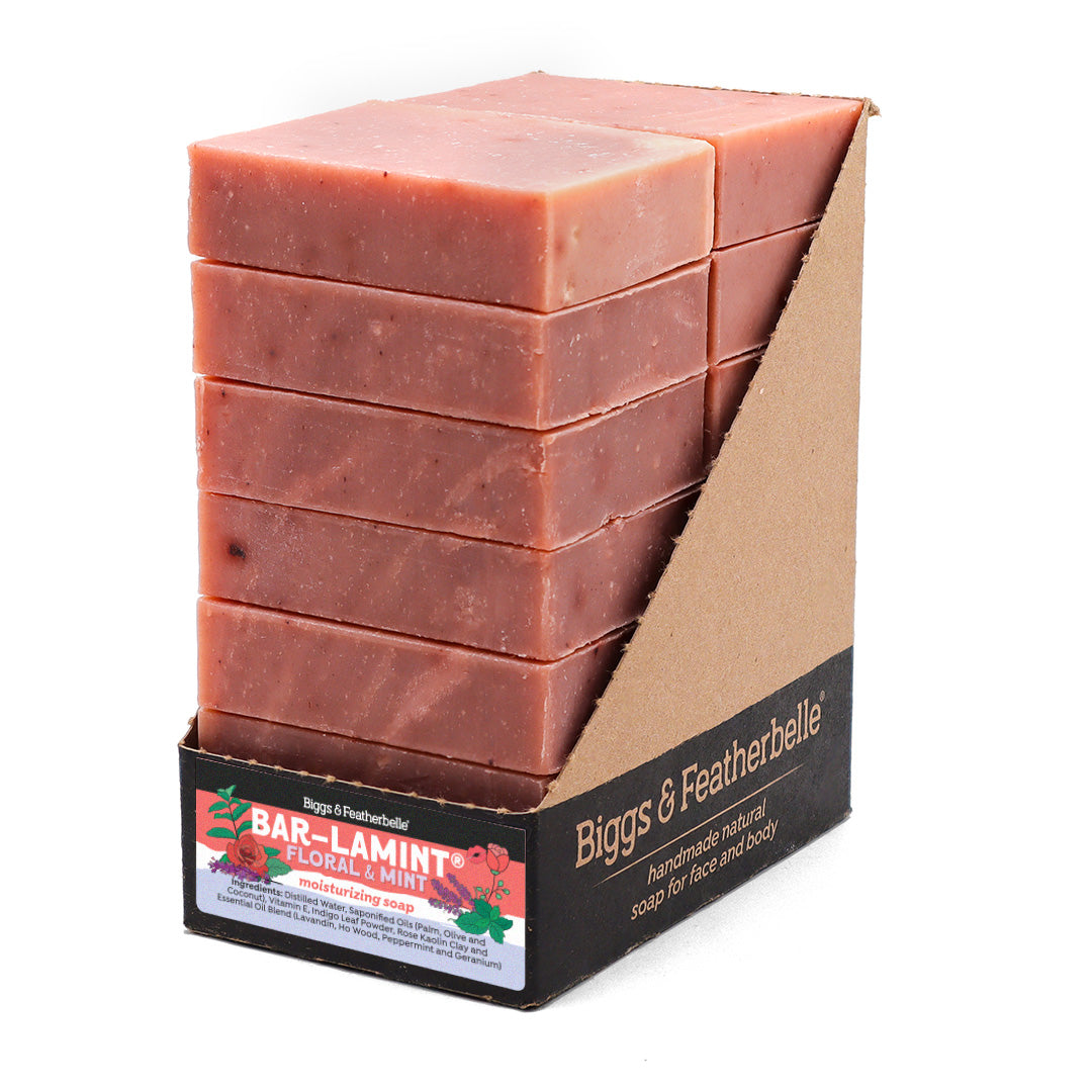 14-pack of BAR-LAMINT® soap by Biggs & Featherbelle®