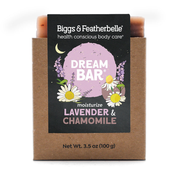 Front of DREAM BAR™ soap by Biggs &amp; Featherbelle® 