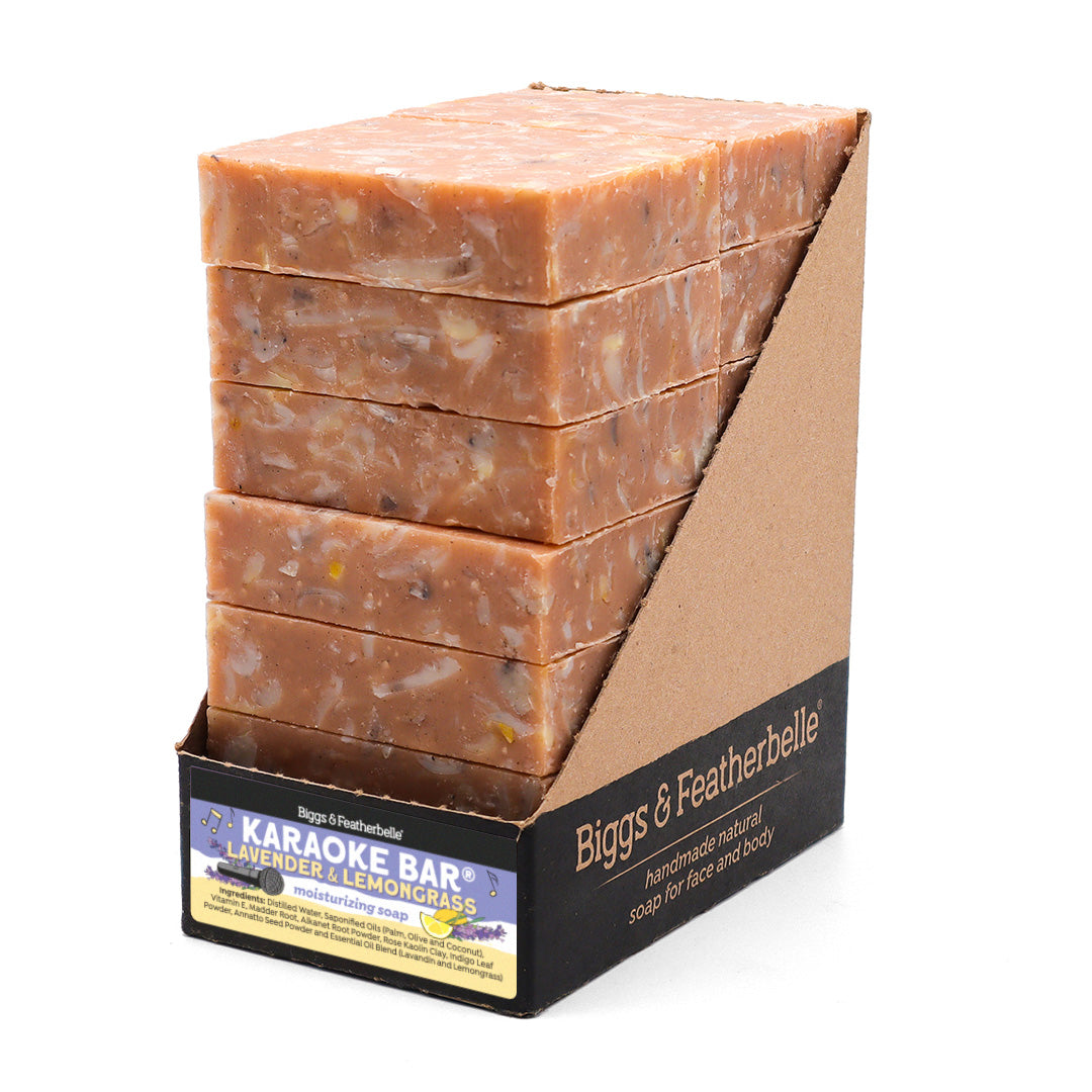 14-pack of KARAOKE BAR® soap by Biggs & Featherbelle®